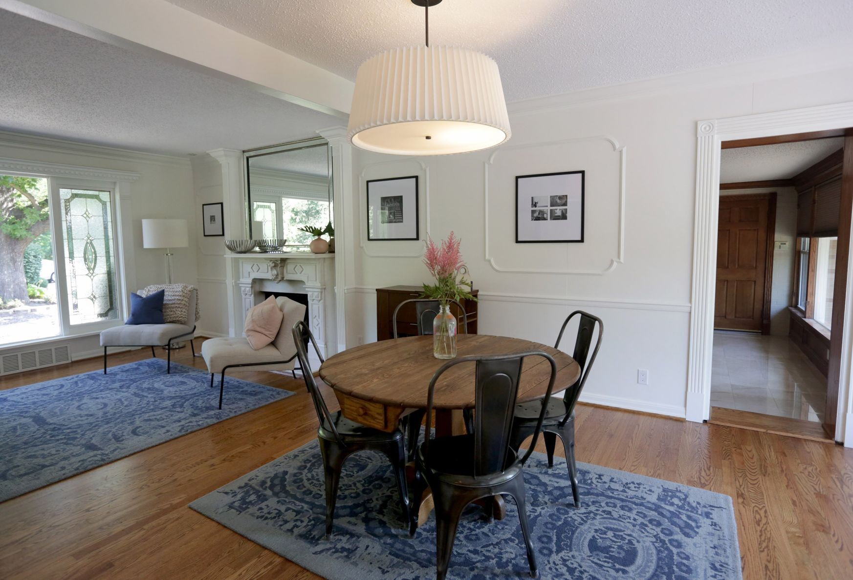At Home in Affton mid-century ranch